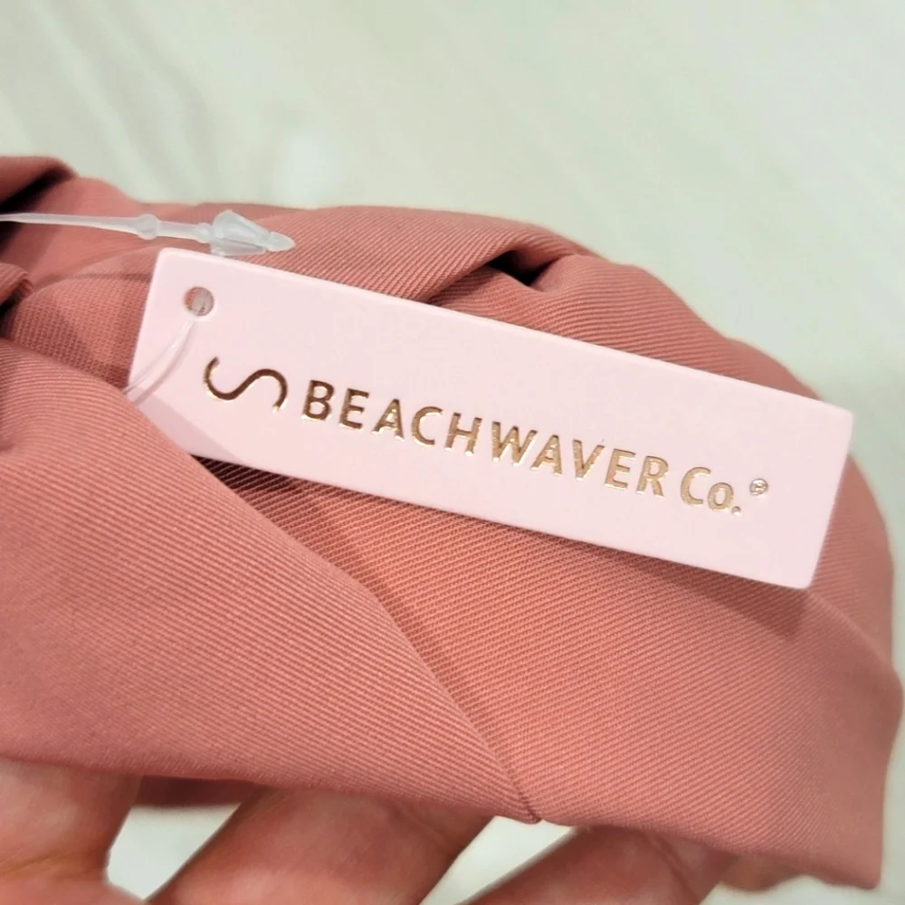 NEW THE BEACHWAVER CO. Pink Knotted Headband